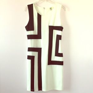NWOT Little Black & White Dress